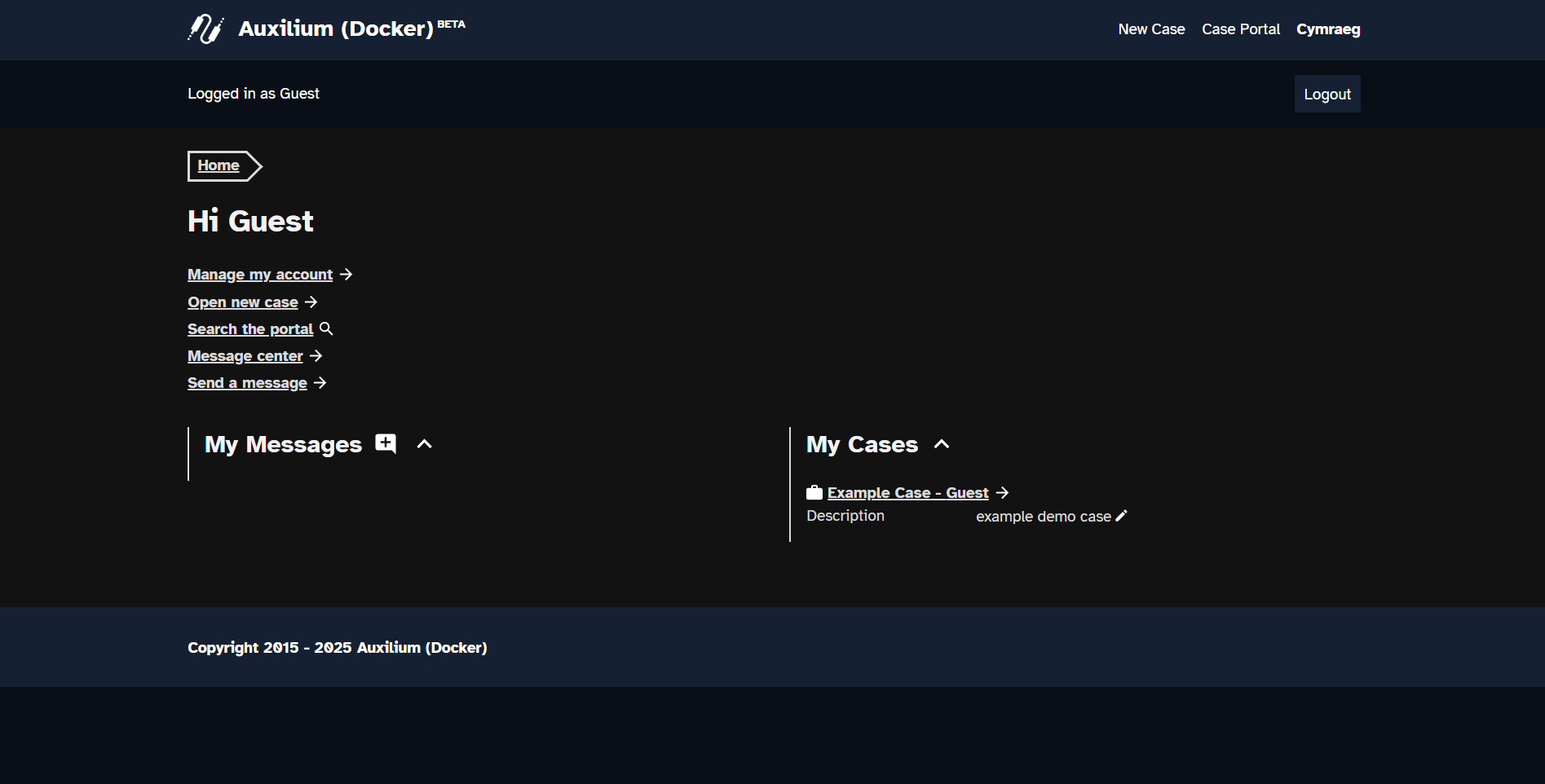 Screenshot of Auxilium 2